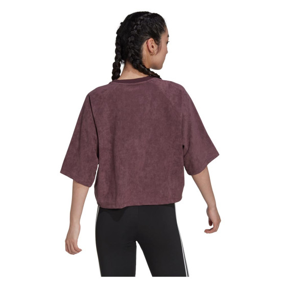 Adidas Γυναικεία κοντομάνικη μπλούζα Suede Tee
